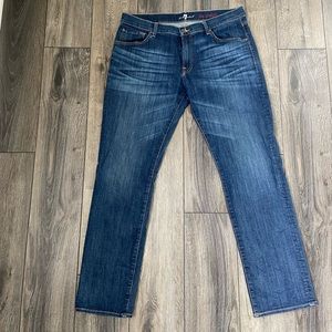 7 for all mankind the straight jeans size 36